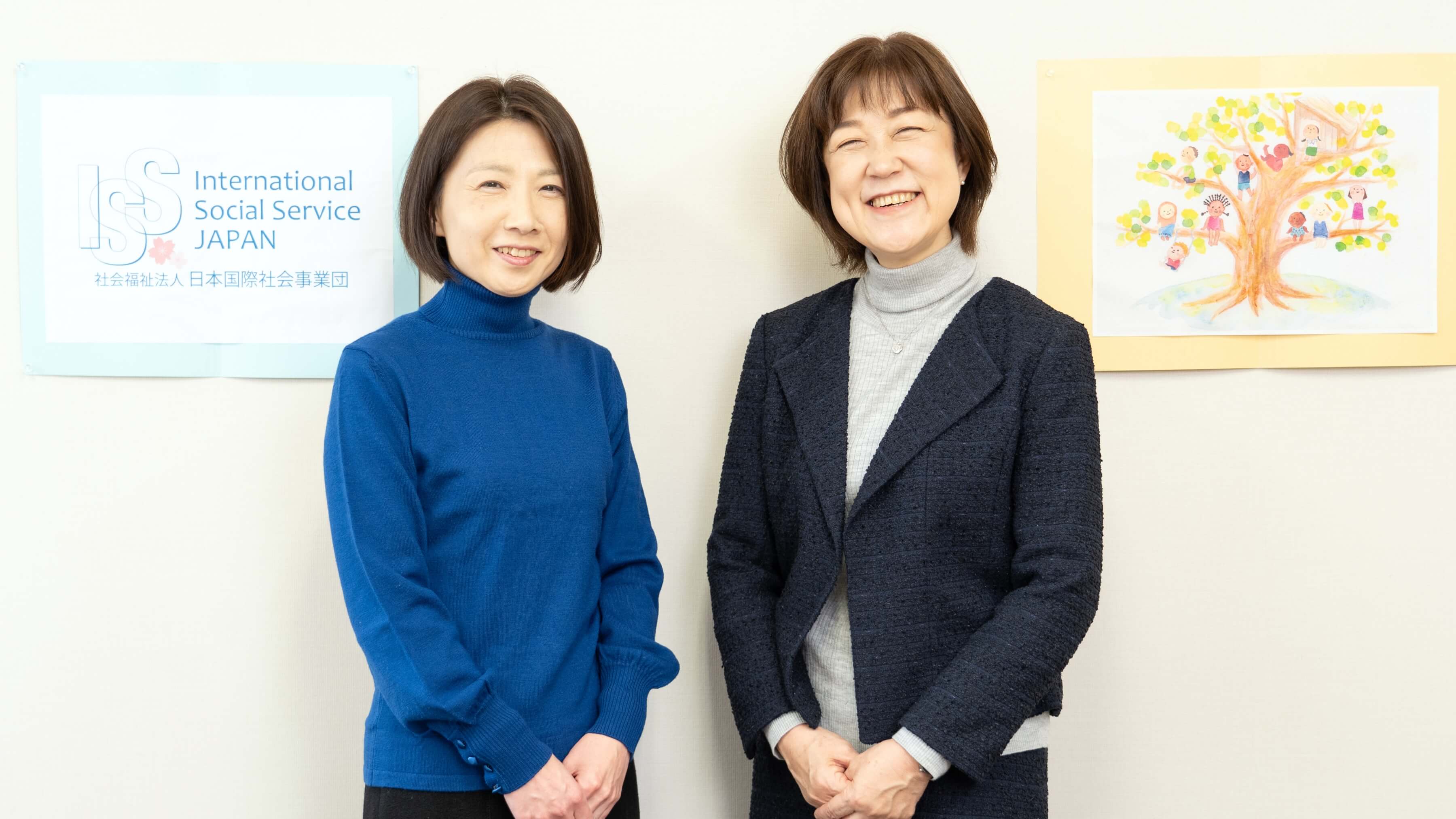 石川美絵子さん(右)と、大場亜衣さん