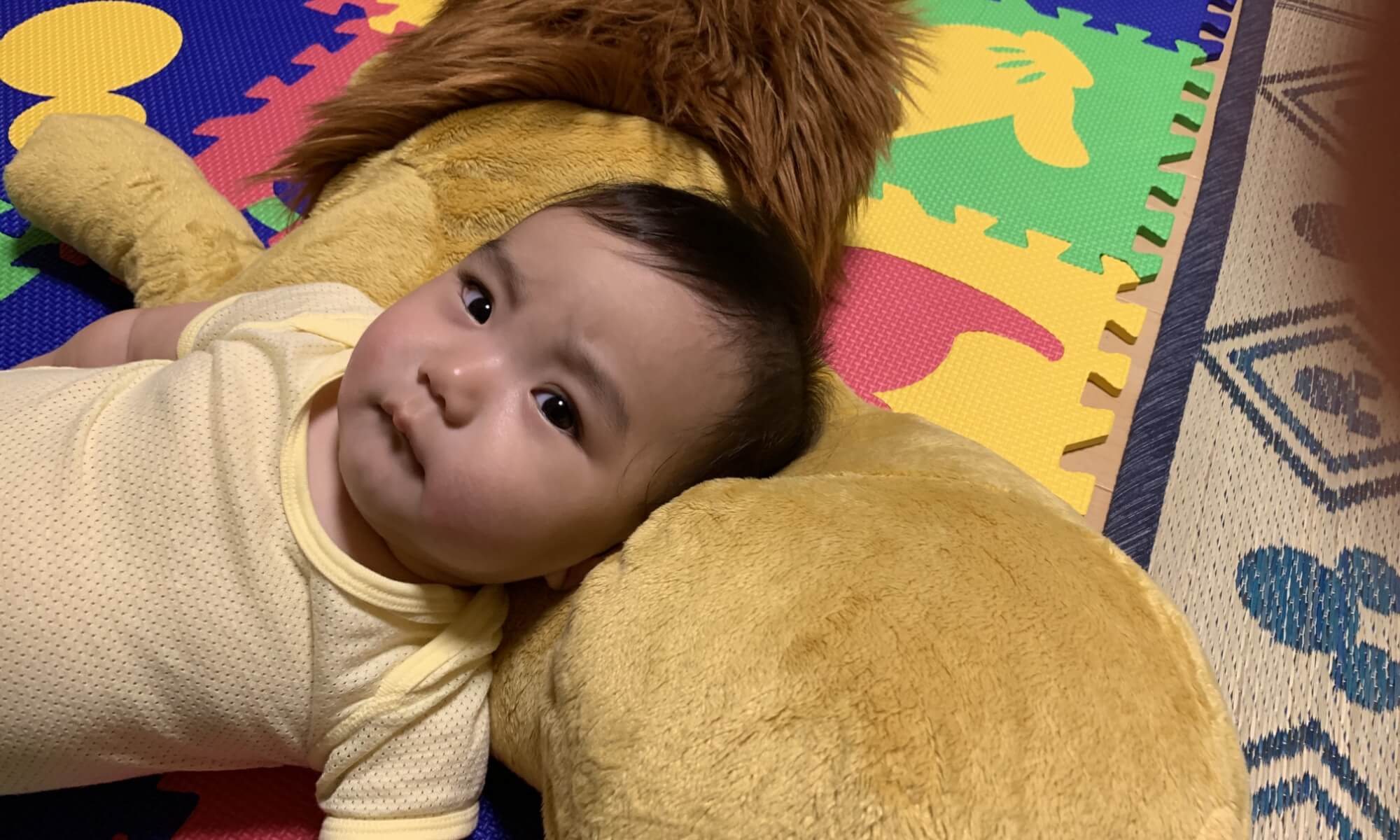 生後9カ月のときのりおくん